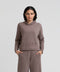 Women's Rib Cropped Hoodie